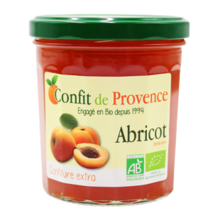 Confiture Extra Bio Abricot Confit de Provence