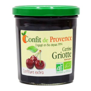 Confiture Extra Bio Cerise Griotte Confit de Provence