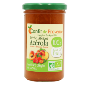 abricot peche acerola100% issue de fruits
