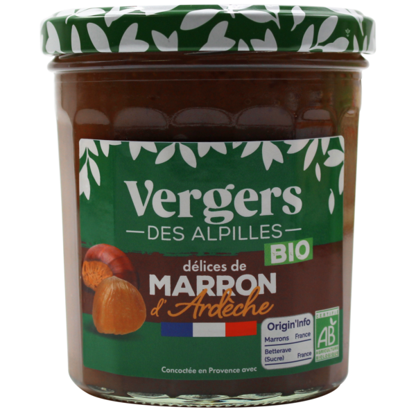 Organic Chestnut Spread from Ardèche - 370 g