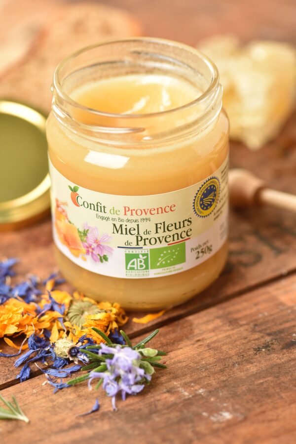 Miel de Fleurs de Provence - Miel Bio IGP 250g