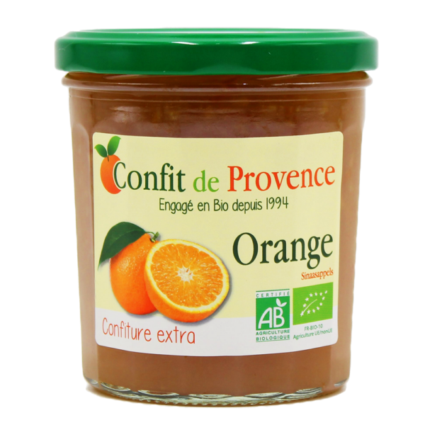 Orange - Confiture Bio Extra 370g