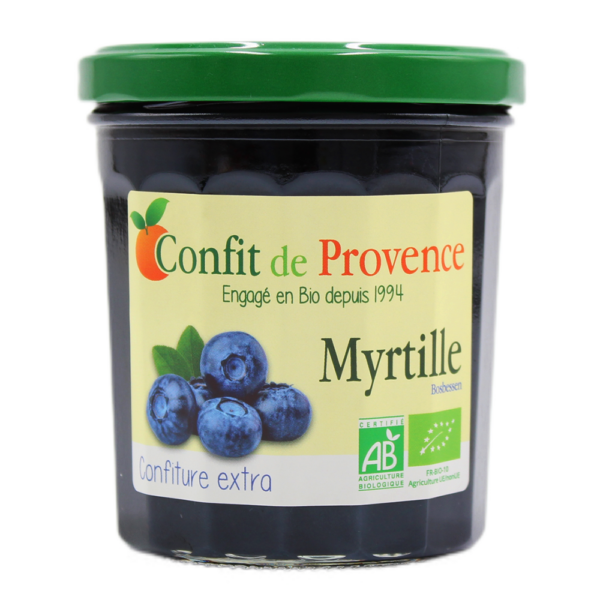 Myrtille - Confiture Bio Extra 370g