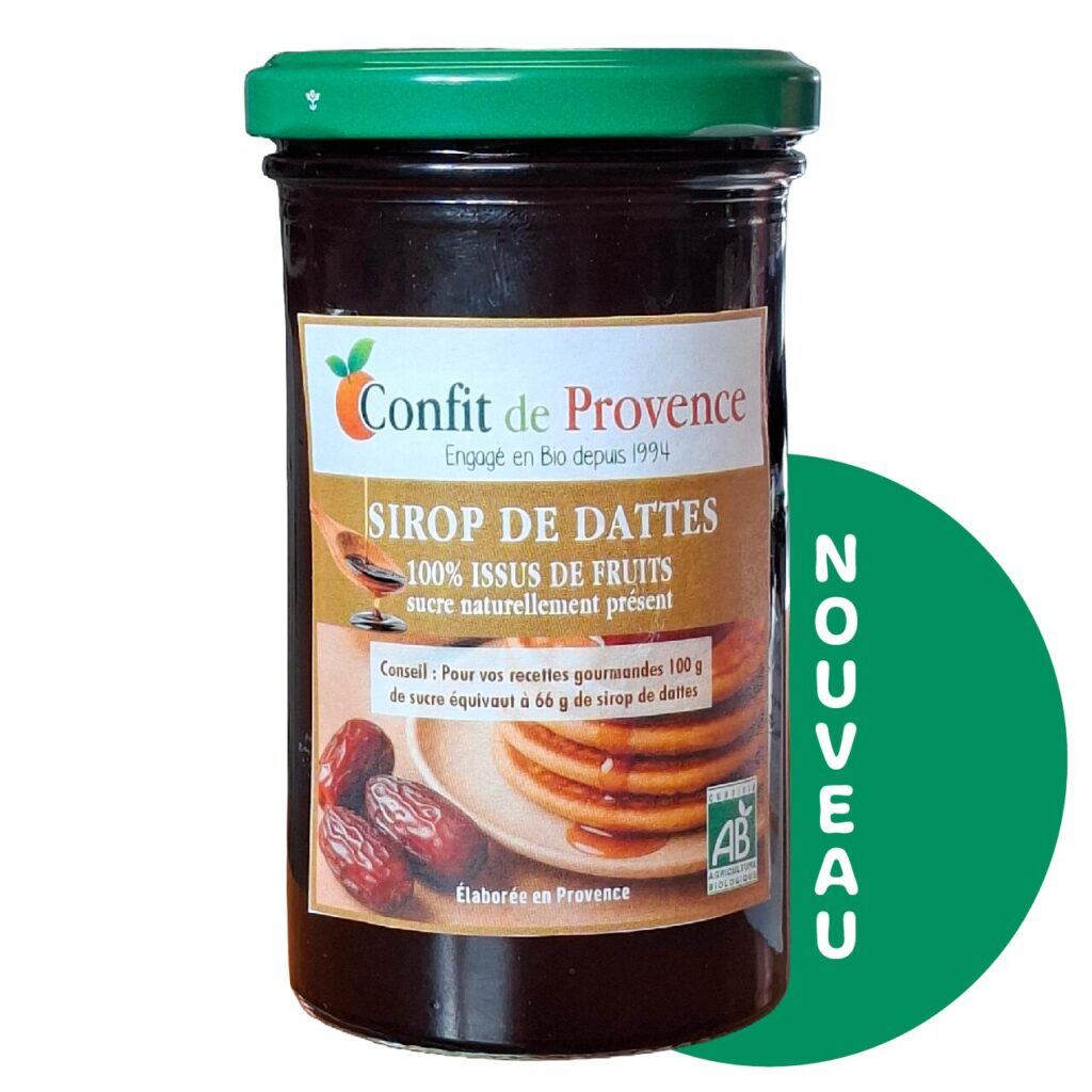 Confitures Bio 100% issue de fruits - Confit de Provence